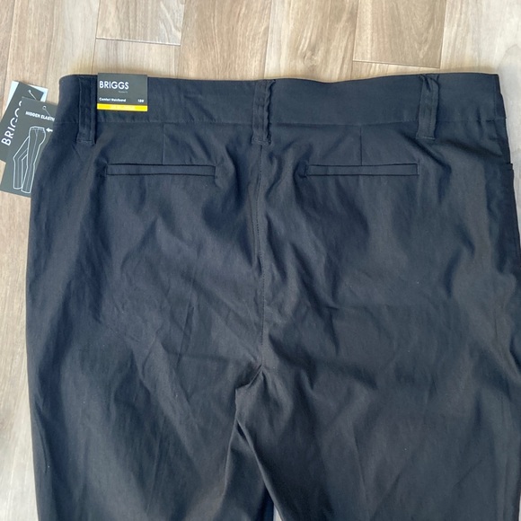Briggs lux millennium Capri pull on pant black  comfort waistband 18W - Picture 9 of 17